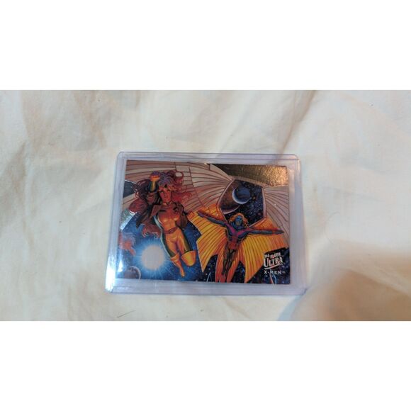 1994 Fleer X-Men Ultra Limited Edition Subset 4 of 9 Rogue and Archangel - Picture 1 of 2
